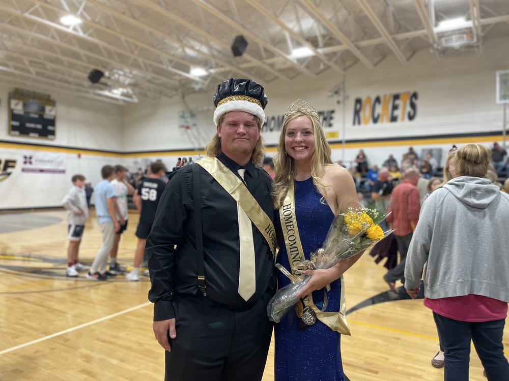 Picture of EBF 2022 Homecoming King and Queen