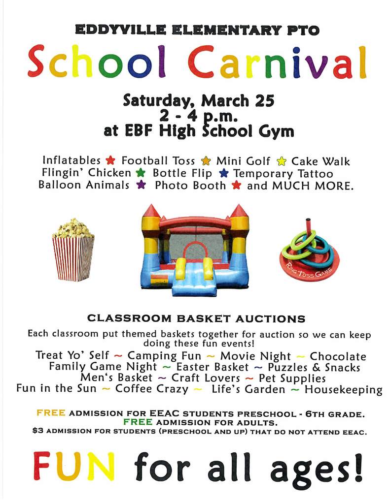 Eddyville Elementary PTO Carnival